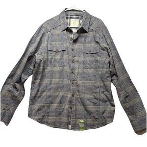 Ecoths Men's XL Button Down Long Sleeve Shirt Organic Cotton NWOT